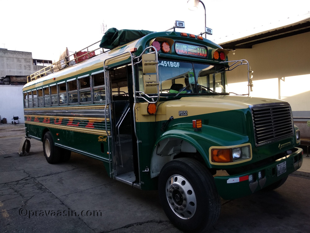 Rebuli – Chicken Bus to Panajachel